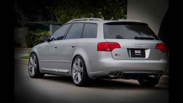 2006 Audi B7 S4 Avant Lowered With H&r Springs & Stasis Exhaust
