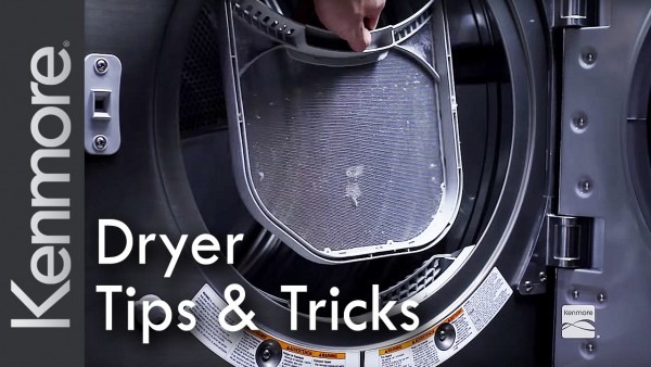 How To Clean A Dryer  Kenmore Elite Steam Dryer