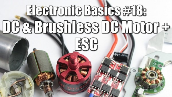 Electronic Basics  18  Dc & Brushless Dc Motor + Esc