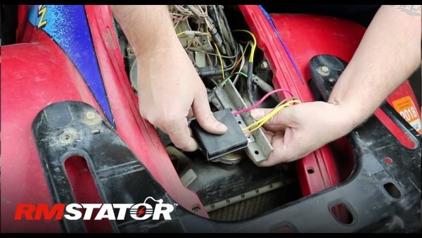 How To Install A Polaris Regulator Rectifier   2203636 4060173 For
