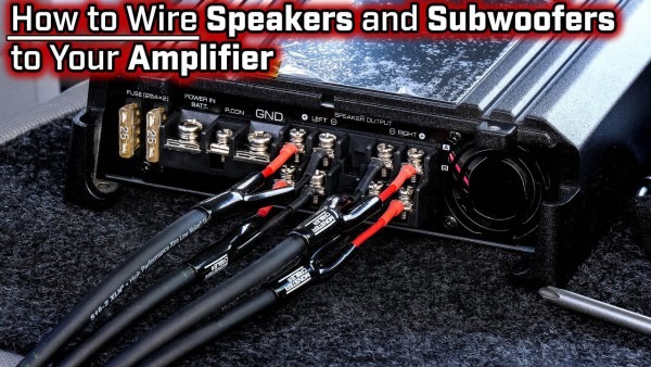 How To Wire Speakers And Subwoofers To Your Amplifier