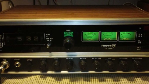 Royce 640 Am Ssb Cb Base Radio 1