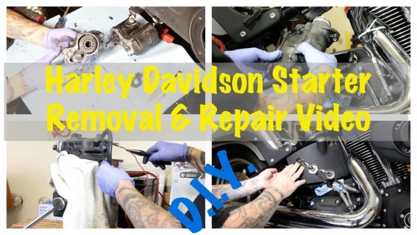 Harley Davidson Starter Replacement Install & Starter Clutch Fix