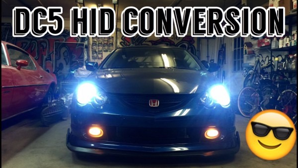 Rsx Hid Headlight Conversion   Step By Step