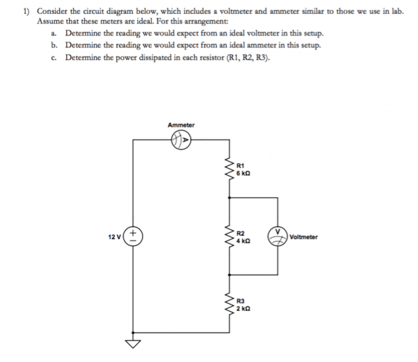 Solved  Consider The Circuit Diagram Below, Which Includes