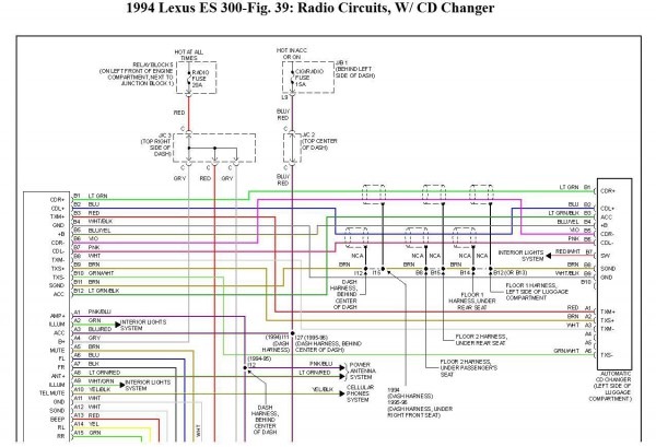 1994 Lexus Gs300 Wiring Diagrams