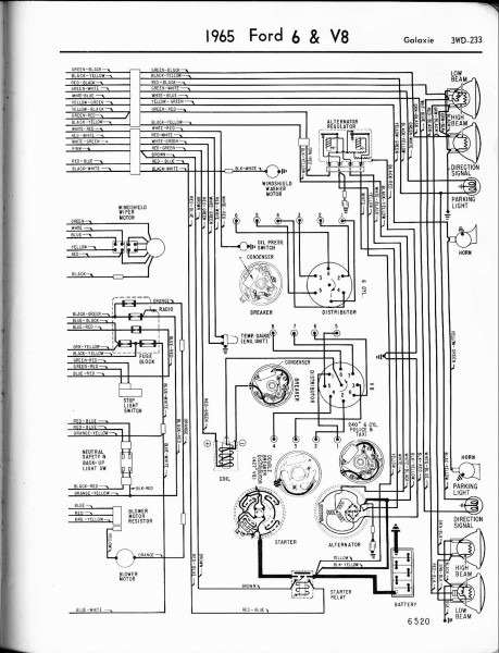 1964 Fairlane Wiring Diagram