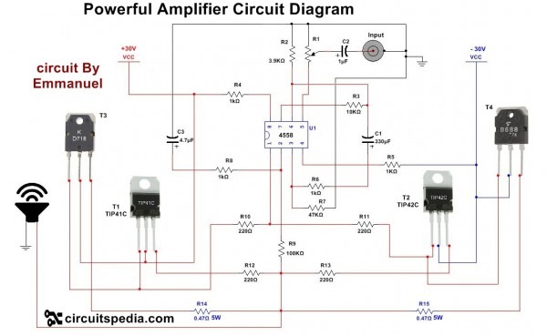 Circuit Diagram Amplifier