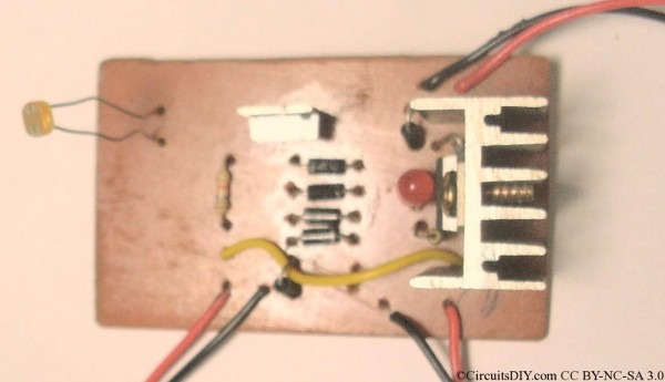 Solar To 6v Batt To Led Emergency Light Circuit â Circuits Diy