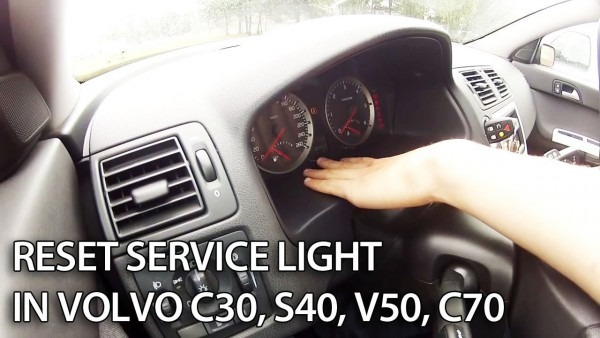 Volvo Reset Service Reminder Indicator