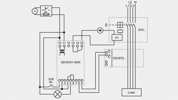 Square D Shunt Trip Circuit Breaker Wiring Diagram