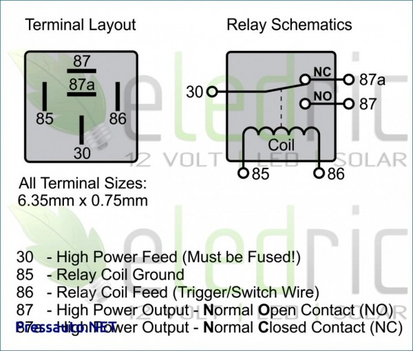 5 Pole Relay Wiring Diagram For Lights