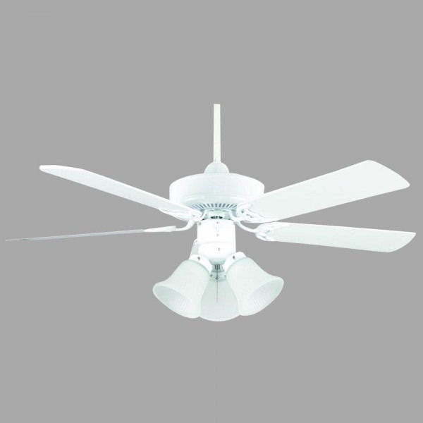 Concord Fans Heritage Home Series 42 In  Indoor White Ceiling Fan