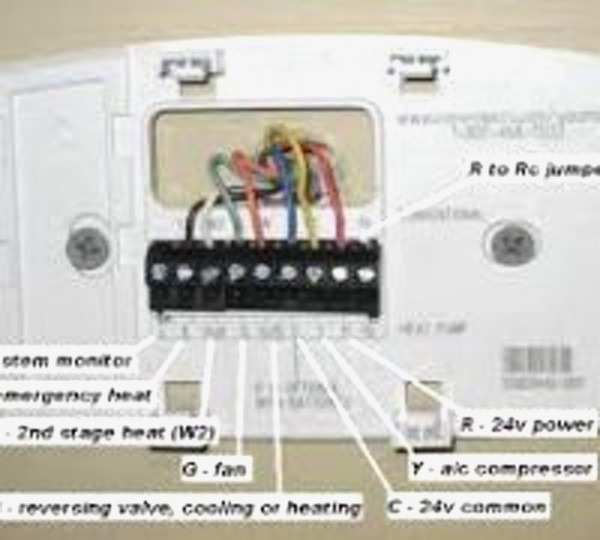 Wiring Diagram Honeywell Thermostat
