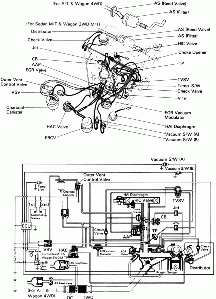 Toyota Tercel Engine Diagram