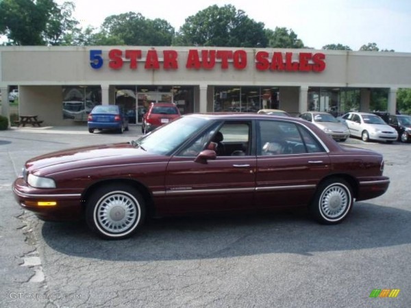 1997 Bordeaux Red Pearl Buick Lesabre Limited  13083542
