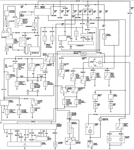 1981 Honda Civic Engine Wiring Diagram