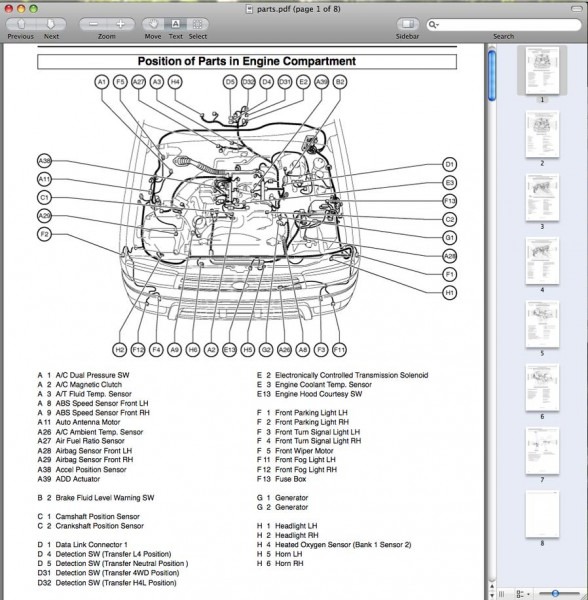 1986 Toyota Headlight Wiring Diagram