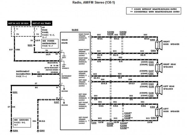 Mach 460 Sound System Diagram