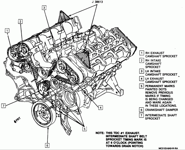 1999 3400 V6 Engine Diagram