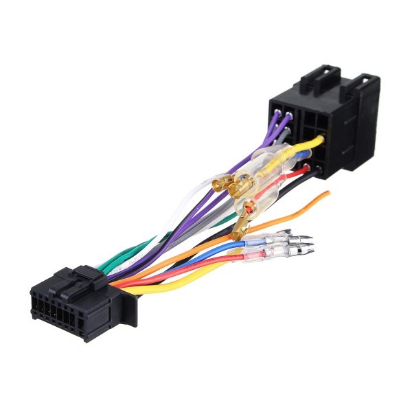 16pin Car Stereo Radio Wiring Harness Connector Plug Iso Pi100 For