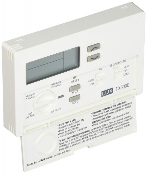 Lux Products Tx500e Smart Temp Programmable Thermostat