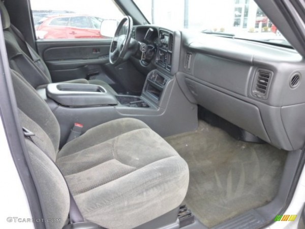 Dark Charcoal Interior 2004 Chevrolet Silverado 2500hd Lt Crew Cab