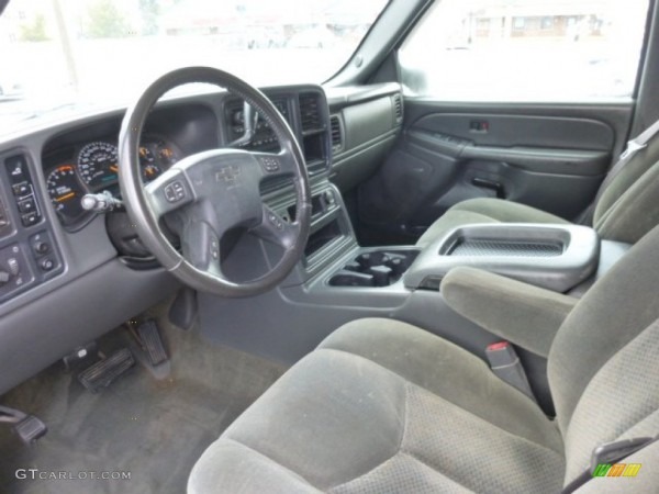 Dark Charcoal Interior 2004 Chevrolet Silverado 2500hd Lt Crew Cab