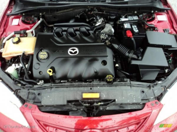 2003 Mazda Mazda6 S Sedan 3 0 Liter Dohc 24 Valve V6 Engine Photo