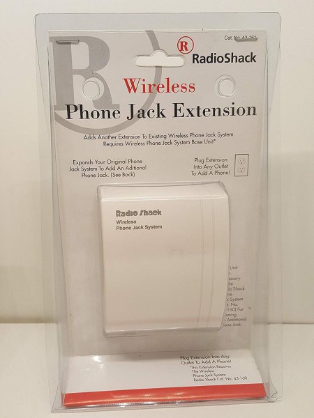 Amazon Com  Radio Shack Wireless Phone Jack Extension  Electronics