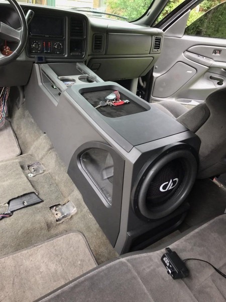 Custom Center Console Looks To Be In Late 90s Gm Suv  I Would