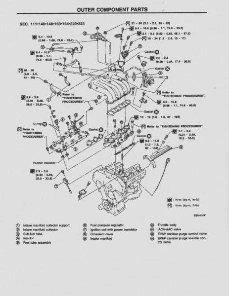 1996 Nissan Maxima Engine Diagram