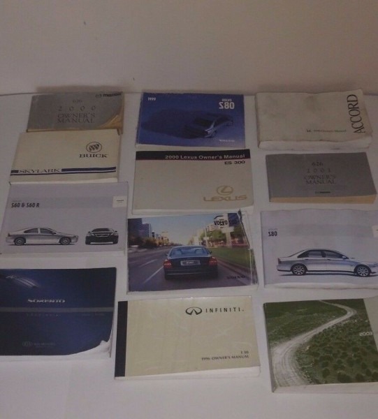 Huge Lot Of 22 Used Car Owner Manuals 90's & 00's Volvo Chevy