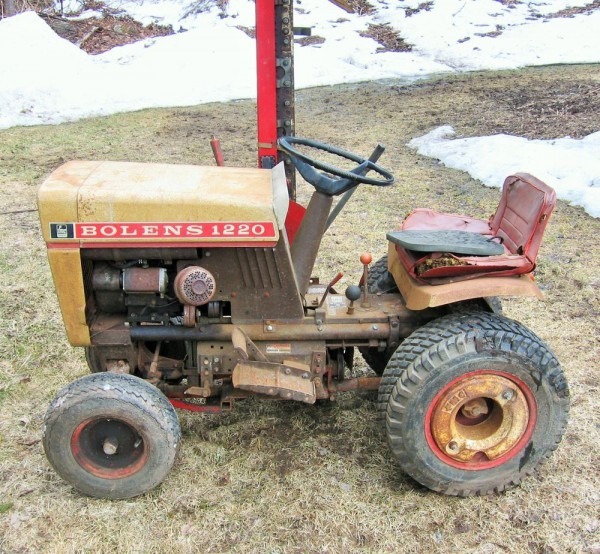 Vintage Bolens Husky 1220 Garden Tractor