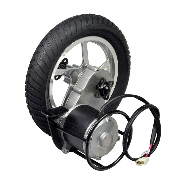 24 Volt 450 Watt Direct Drive Electric Motor & Rear Wheel Assembly