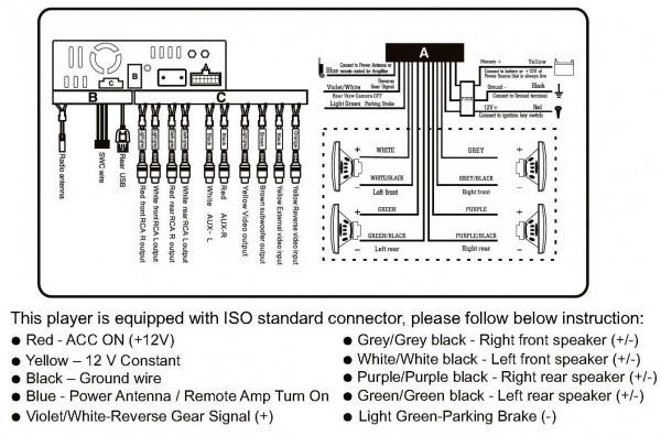 Clarion Vrx485vd Wiring Diagram