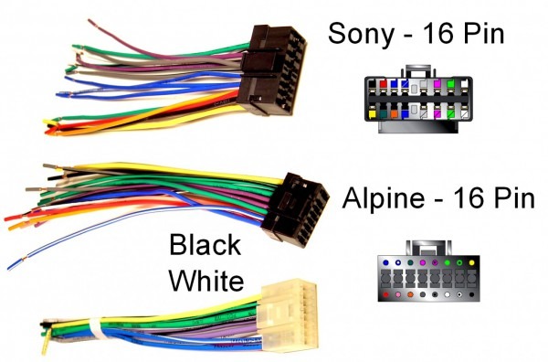Sony Car Stereo Wiring Harness