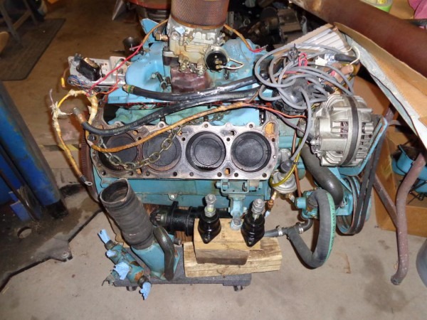 1970 440 Cid 330 Hp Chrysler Marine Bobtail Engine