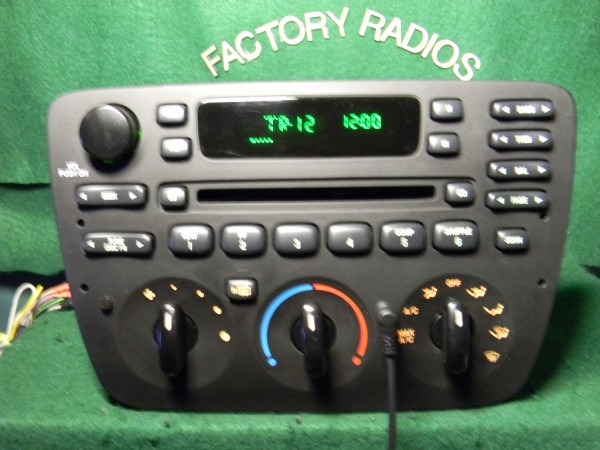 Ford Taurus Cd Or Tape Radio With Aux [fo018]   Factory Radio