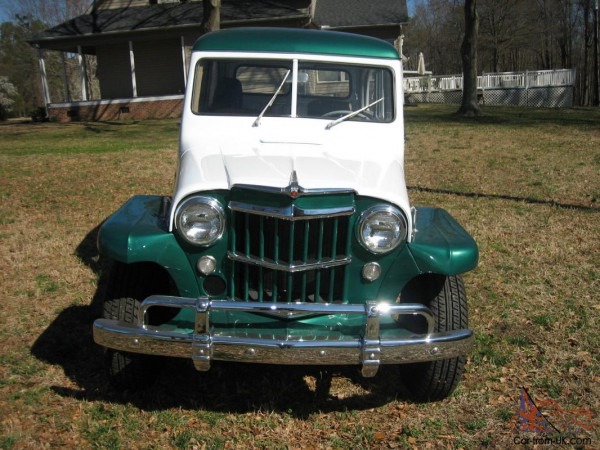 1958 Willys Jeep Station Wagon 27,686 Right Miles Mint Condition