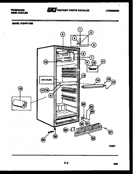 Frigidaire Upright Freezer Parts Manual