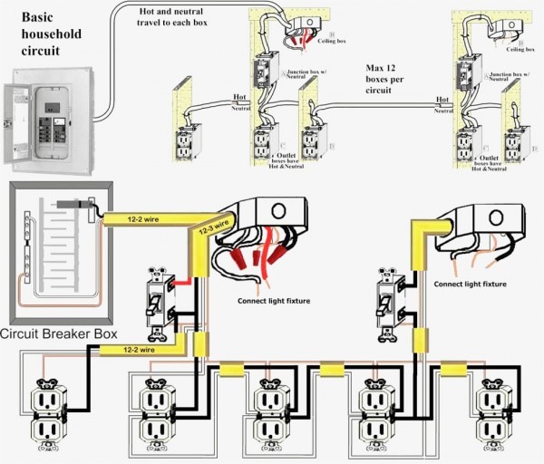 Residential Garage Wiring Diagram