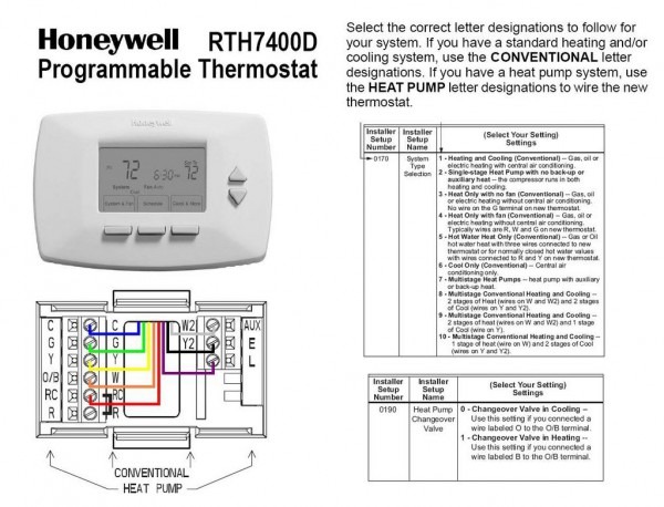 Goodman Package Unit Thermostat Wiring