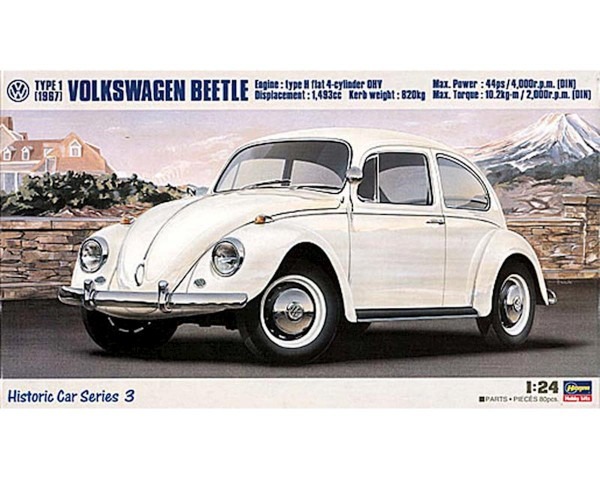 Hasegawa 21203 1 24 '67 Volkswagen Beetle [hsg21203]
