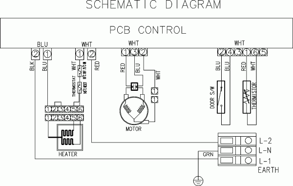 Dryer Wiring Schematic