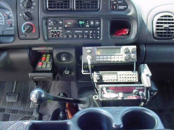 Ham Radio Mounting In A Dodge Ram