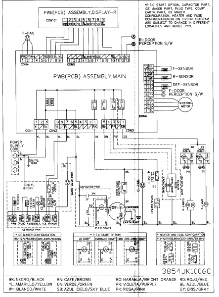Kenmore 665 Wiring Schematic