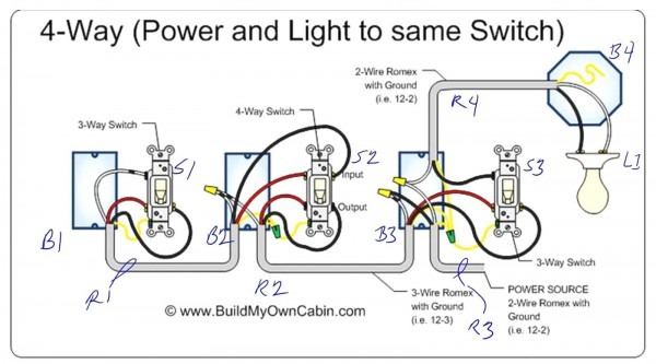 Wiring A Four Way Switch Diagram Boiler