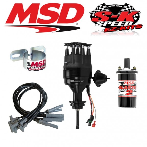 Msd 99113 Ignition Kit Ready To Run Distributor Wires Coil