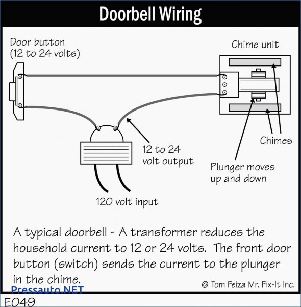 Diagram For Wiring A Doorbell